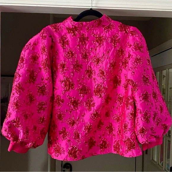 JODIFL Hot Pink Blouse - Picture 2 of 4